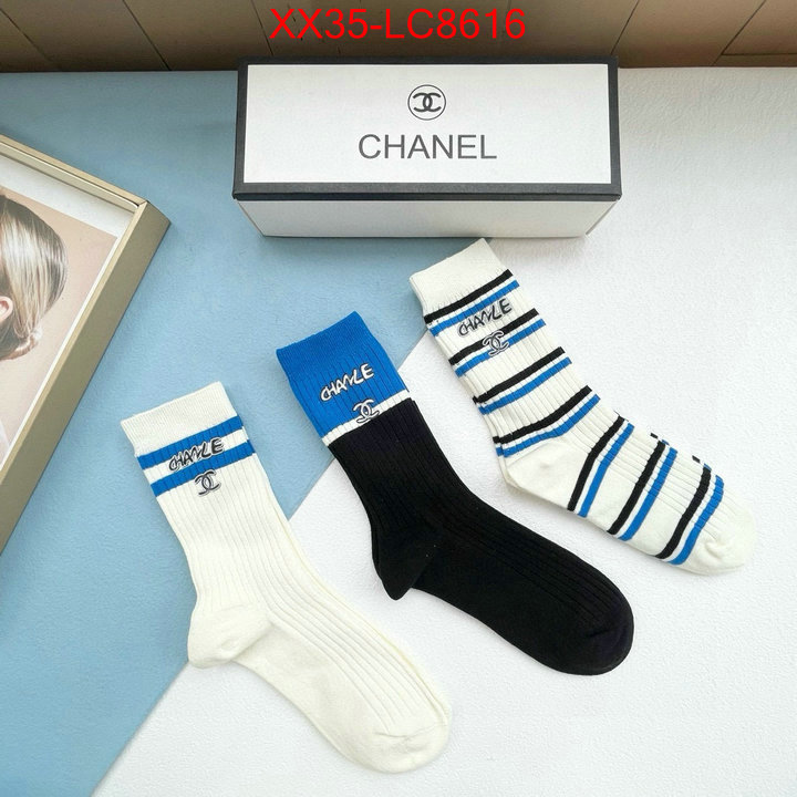 Sock-Chanel counter quality ID: LC8616 $: 35USD