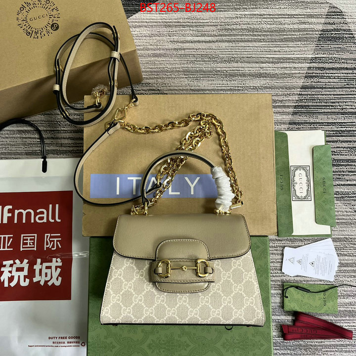 Gucci Bags(TOP)-Horsebit- the best designer ID: BJ248 $: 265USD,