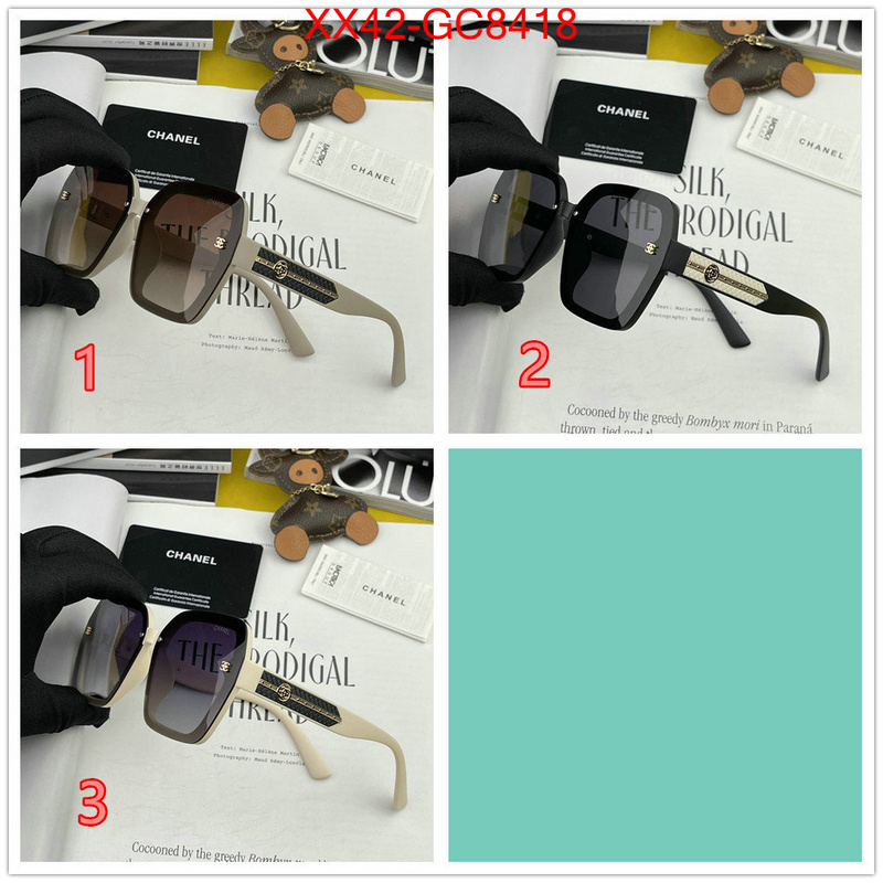 Glasses-Chanel replica best ID: GC8418 $: 42USD