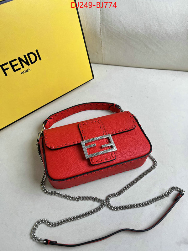 Fendi Bags(TOP)-Baguette top perfect fake ID: BJ774 $: 249USD,