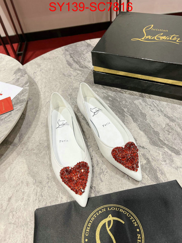 Women Shoes-Christian Louboutin top grade ID: SC7816 $: 139USD