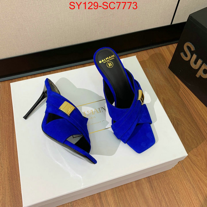 Women Shoes-Balmain shop designer replica ID: SC7773 $: 129USD