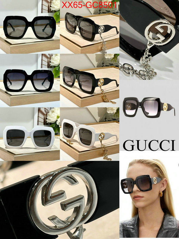 Glasses-Gucci 1:1 replica wholesale ID: GC8501 $: 65USD