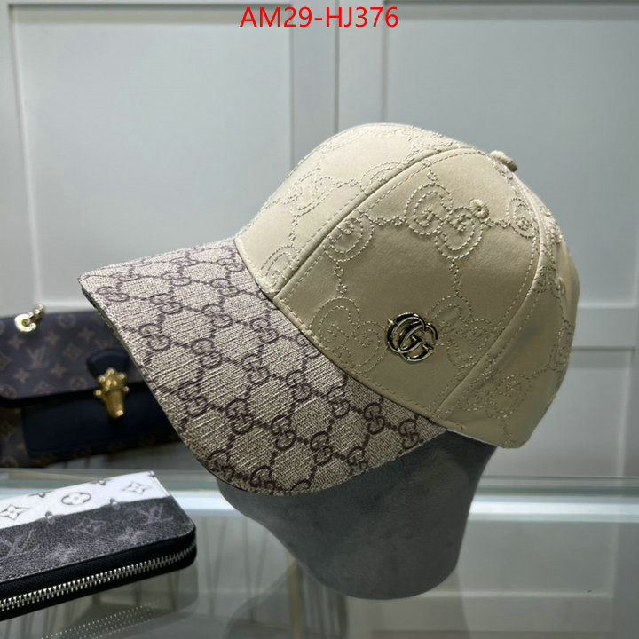 Cap(Hat)-Gucci quality replica ID: HJ376 $: 29USD