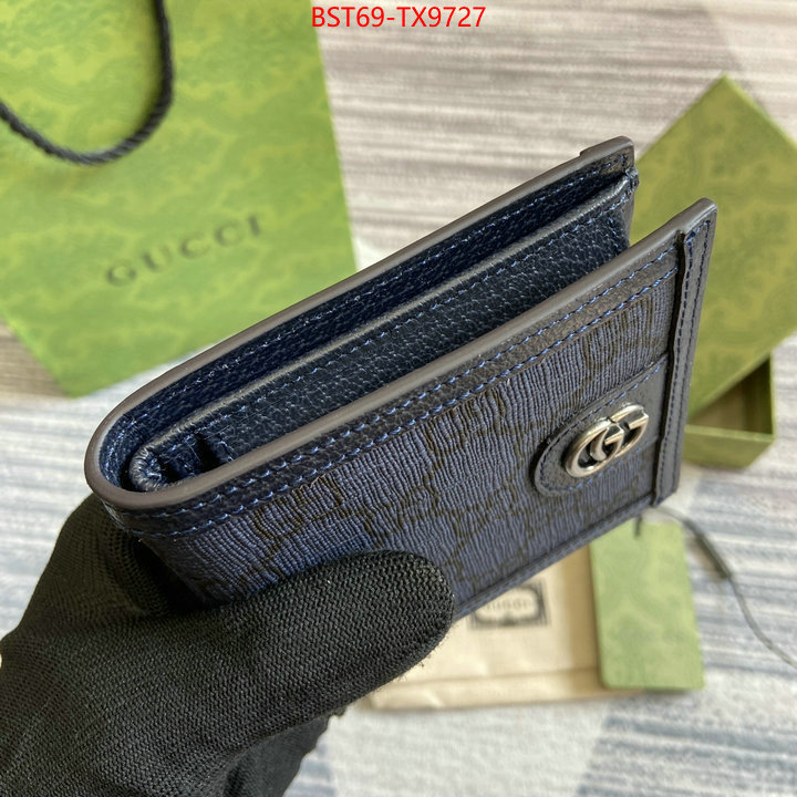 Gucci Bags(TOP)-Wallet- fake aaaaa ID: TX9727 $: 69USD,