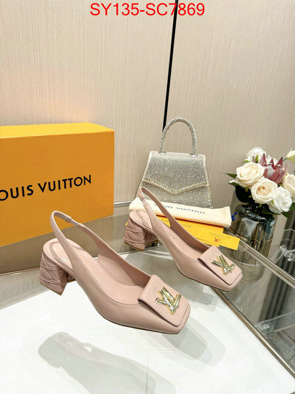 Women Shoes-LV what's the best to buy replica ID: SC7869 $: 135USD