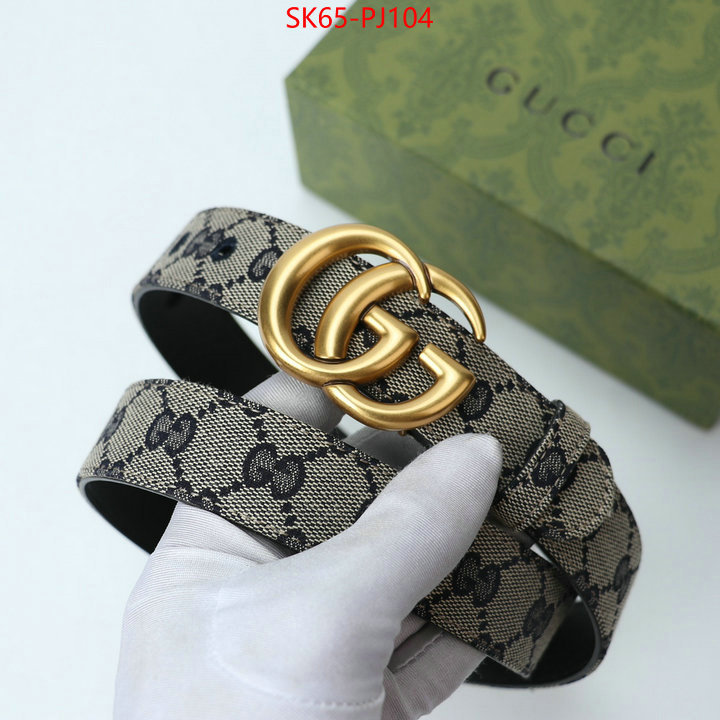 Belts-Gucci fake designer ID: PJ104 $: 65USD