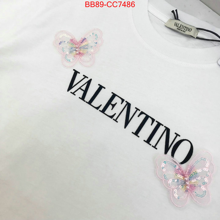 Clothing-Valentino replica shop ID: CC7486 $: 89USD