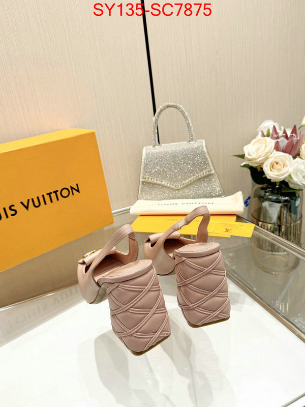 Women Shoes-LV wholesale imitation designer replicas ID: SC7875 $: 135USD