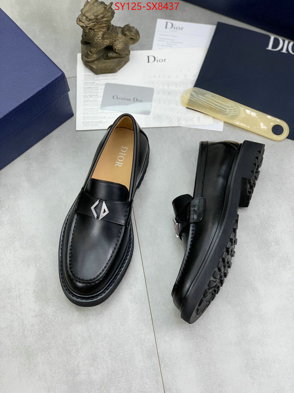 Men shoes-Dior high quality perfect ID: SX8437 $: 125USD