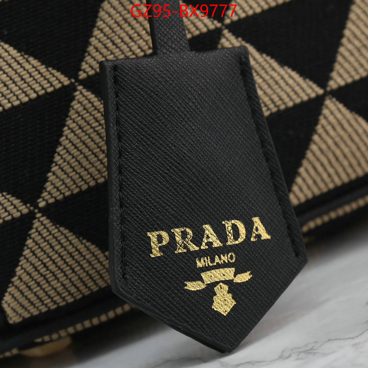 Prada Bags(4A)-Handbag- first copy ID: BX9777 $: 95USD,