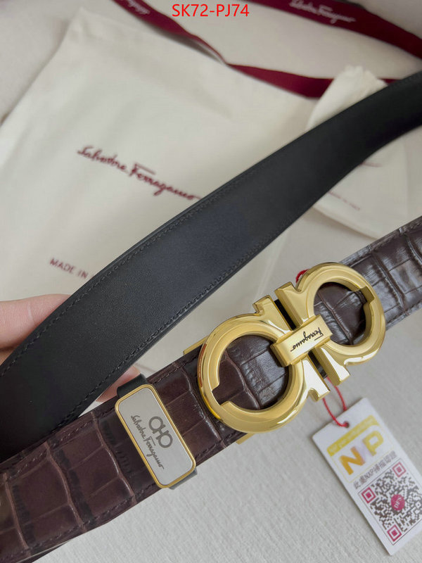 Belts-Ferragamo 7 star quality designer replica ID: PJ74 $: 72USD