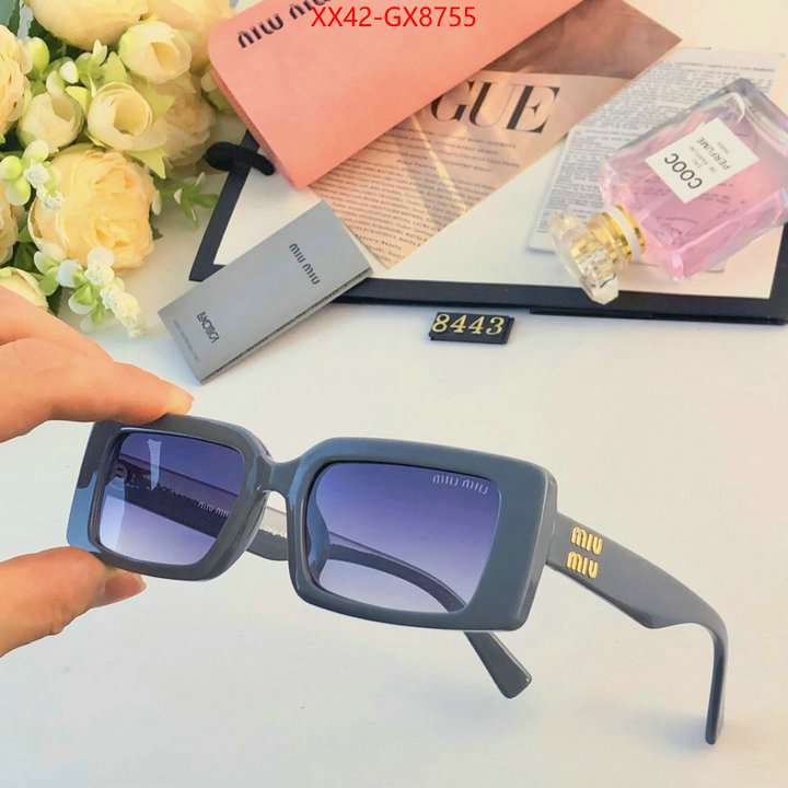 Glasses-Miu Miu online ID: GX8755 $: 42USD