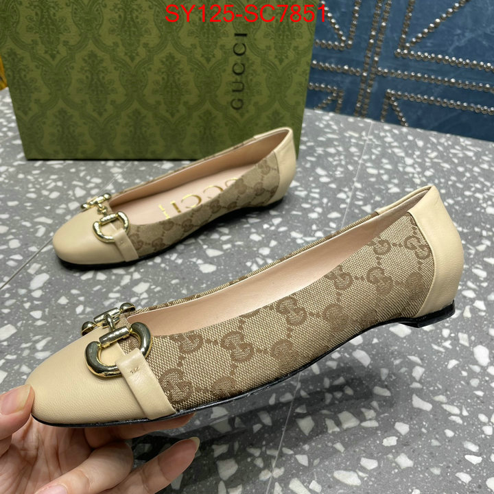 Women Shoes-Gucci replica aaaaa designer ID: SC7851 $: 125USD