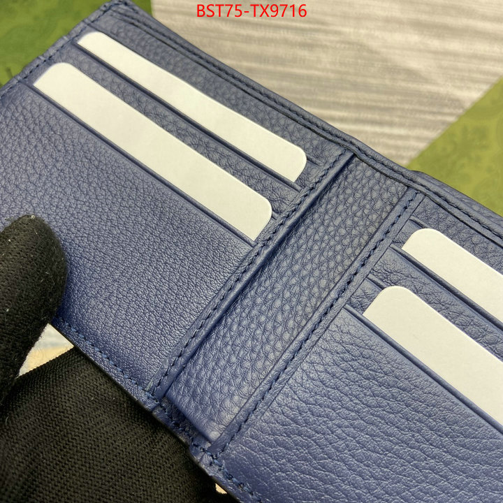 Gucci Bags(TOP)-Wallet- can i buy replica ID: TX9716 $: 75USD,