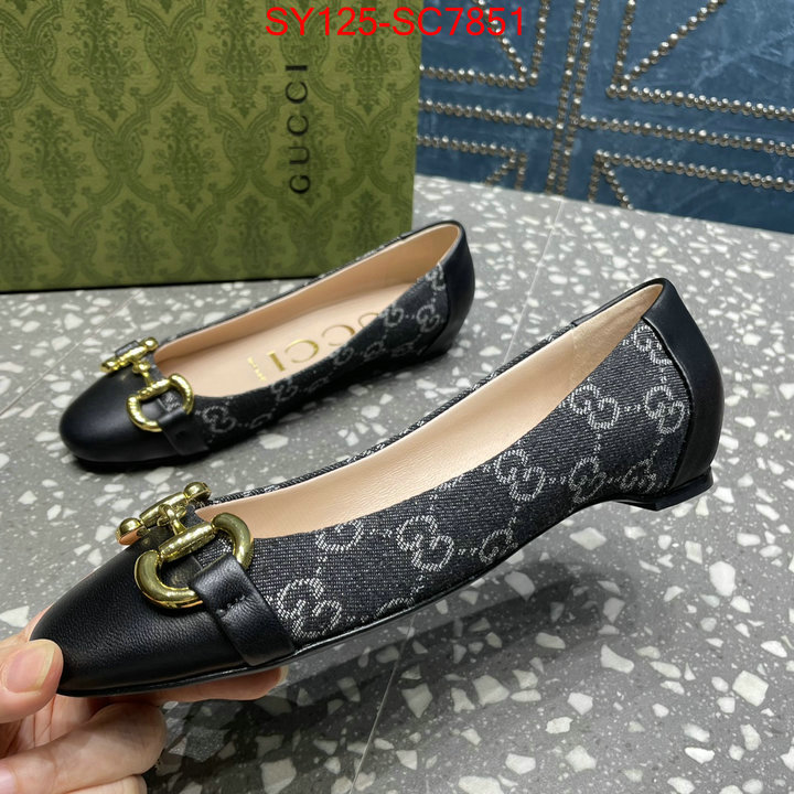 Women Shoes-Gucci replica aaaaa designer ID: SC7851 $: 125USD