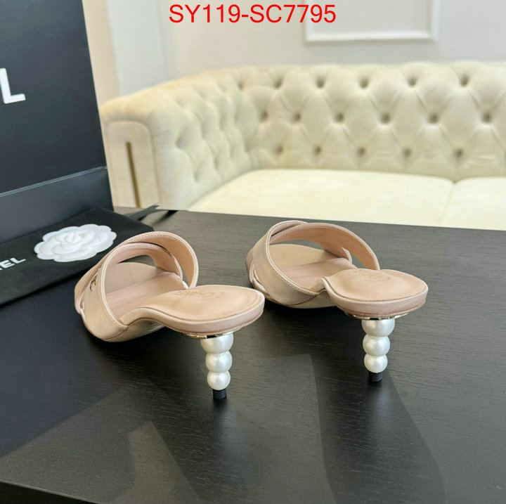 Women Shoes-Chanel for sale cheap now ID: SC7795 $: 119USD