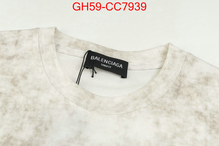 Clothing-Balenciaga fake high quality ID: CC7939 $: 59USD