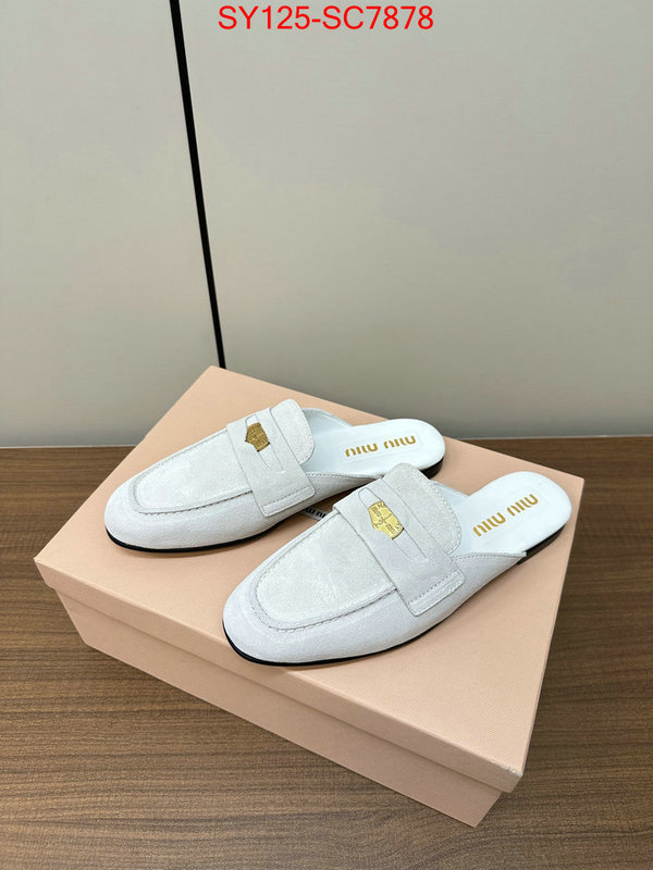 Women Shoes-Miu Miu the top ultimate knockoff ID: SC7878 $: 125USD