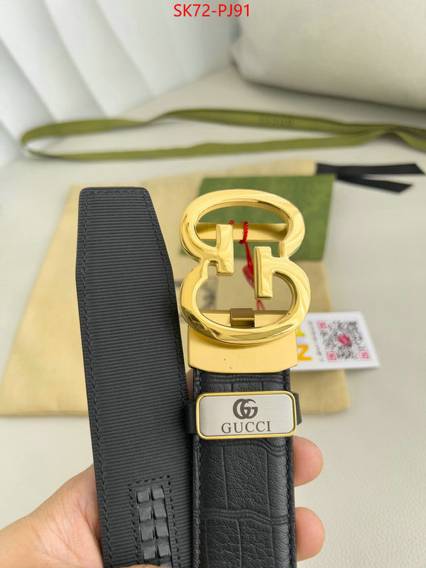 Belts-Gucci aaaaa+ quality replica ID: PJ91 $: 72USD