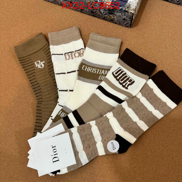 Sock-Dior customize best quality replica ID: LC8652 $: 32USD