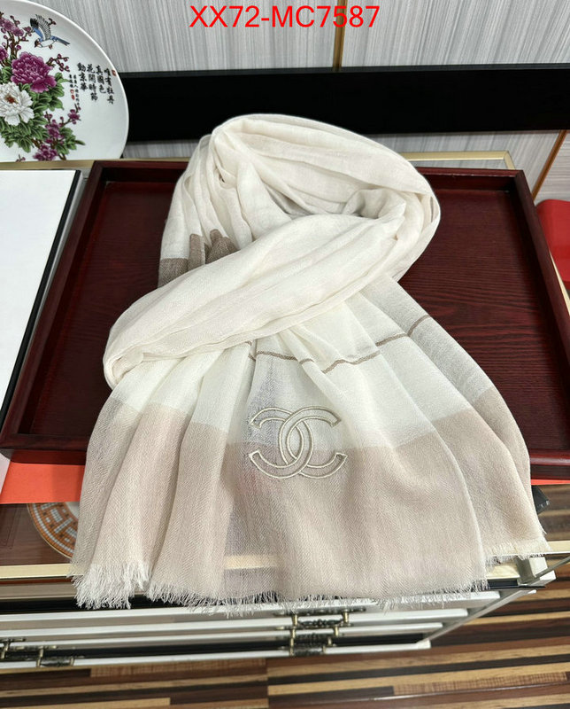 Scarf-Chanel best site for replica ID: MC7587 $: 72USD