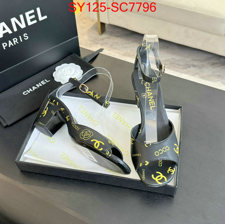 Women Shoes-Chanel wholesale replica shop ID: SC7796 $: 125USD