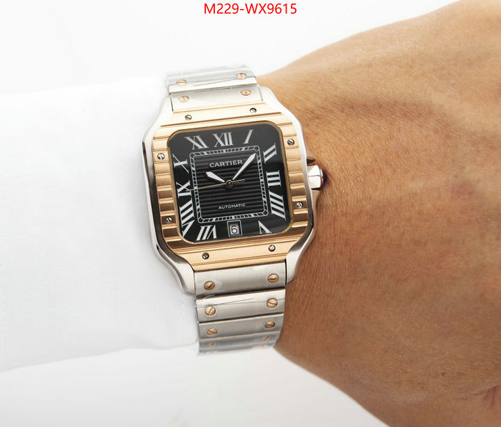 Watch(TOP)-Cartier buy 1:1 ID: WX9615 $: 229USD