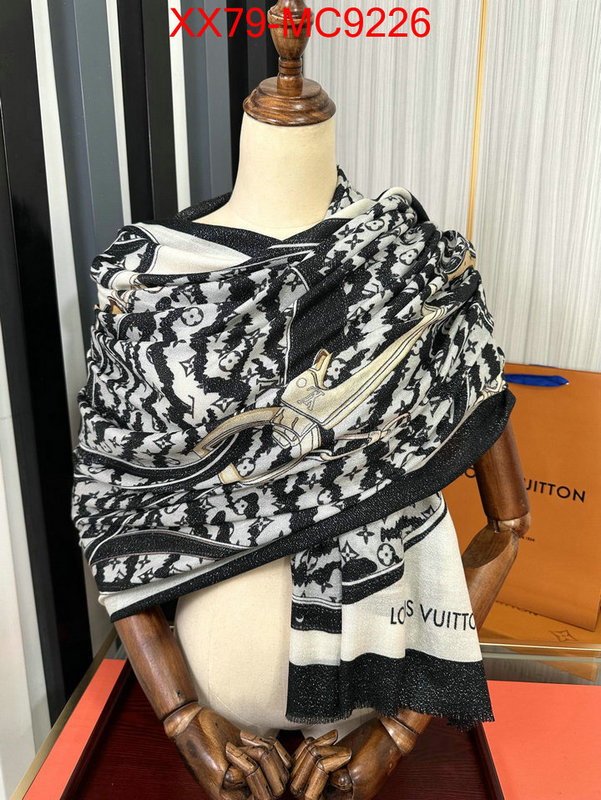 Scarf-LV outlet sale store ID: MC9226 $: 79USD