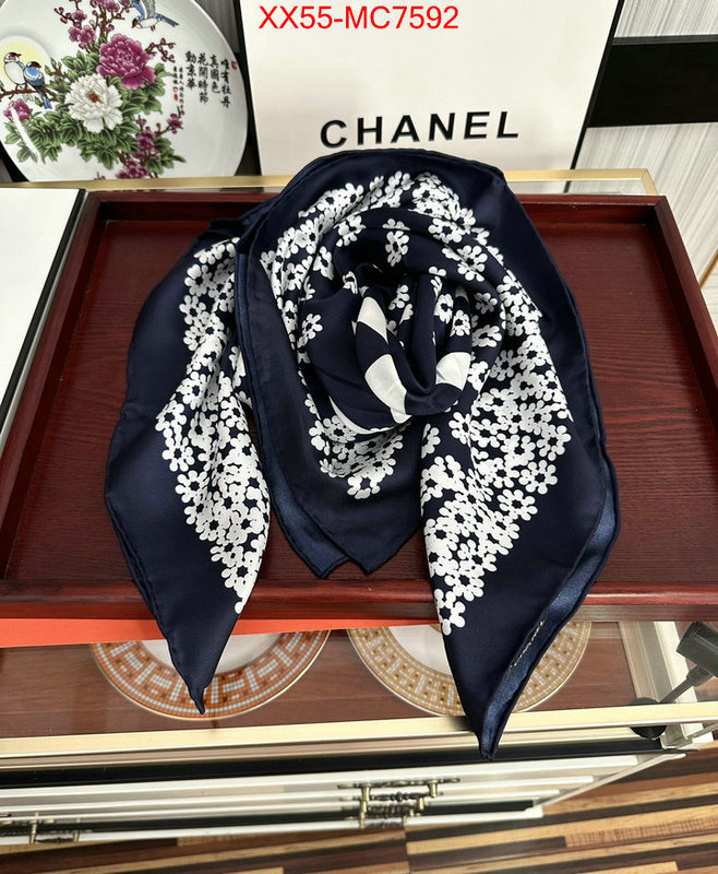 Scarf-Chanel 2024 replica wholesale cheap sales online ID: MC7592 $: 55USD