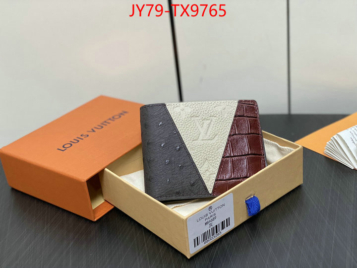 LV Bags(TOP)-Wallet the best quality replica ID: TX9765 $: 79USD,