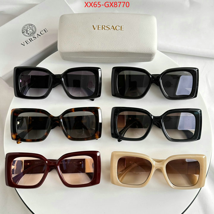 Glasses-Versace high quality replica designer ID: GX8770 $: 65USD