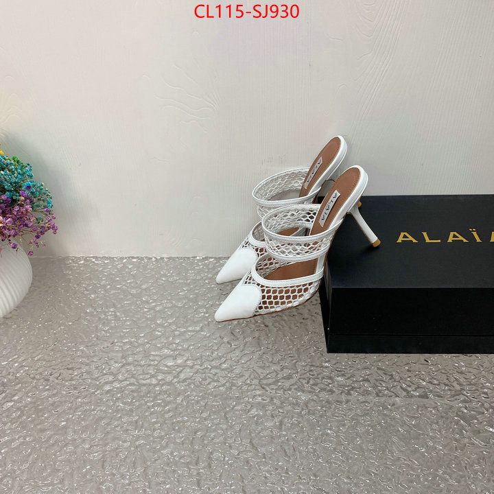 Women Shoes-ALAIA high quality happy copy ID: SJ930 $: 115USD