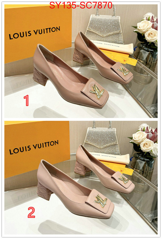 Women Shoes-LV best designer replica ID: SC7870 $: 135USD