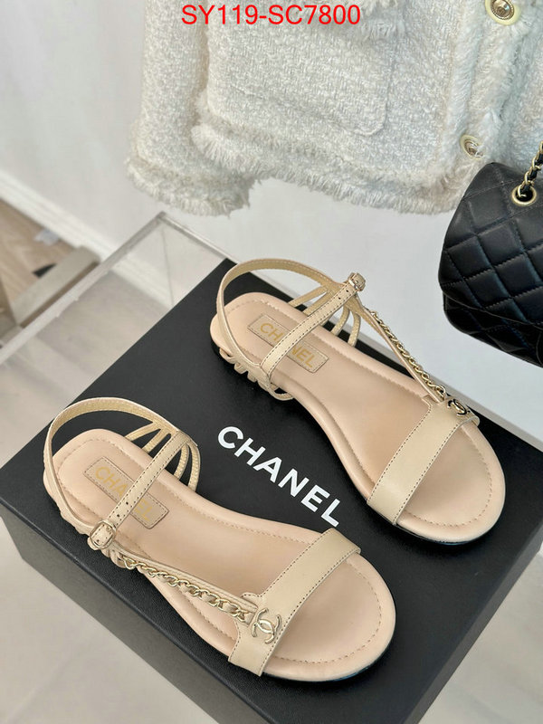 Women Shoes-Chanel what best designer replicas ID: SC7800 $: 119USD