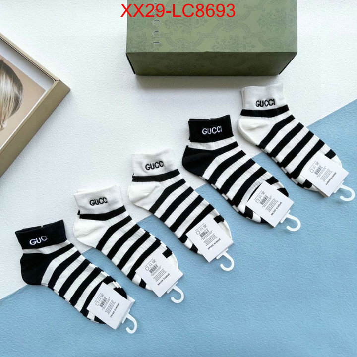 Sock-Gucci luxury 7 star replica ID: LC8693 $: 29USD