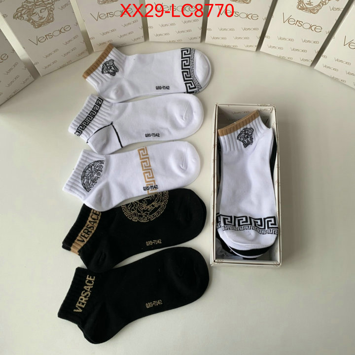 Sock-Versace luxury shop ID: LC8770 $: 29USD