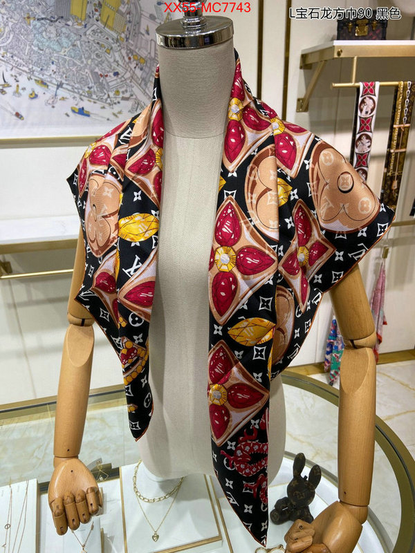 Scarf-LV perfect quality designer replica ID: MC7743 $: 55USD