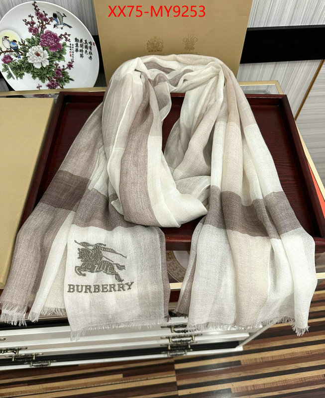 Scarf-Burberry from china ID: MY9253 $: 75USD