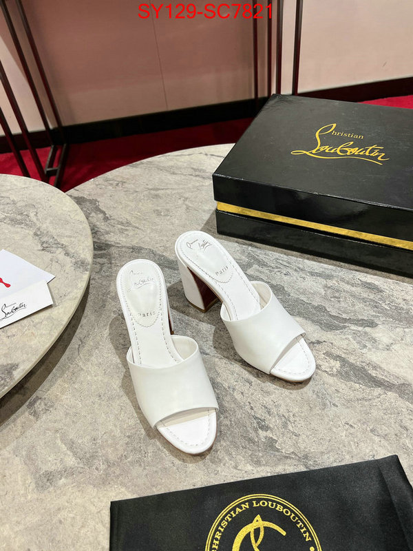 Women Shoes-Christian Louboutin practical and versatile replica designer ID: SC7821 $: 129USD