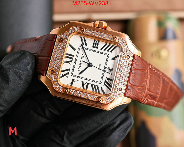 Watch(TOP)-Cartier what's the best place to buy replica ID: WV2381 $: 255USD