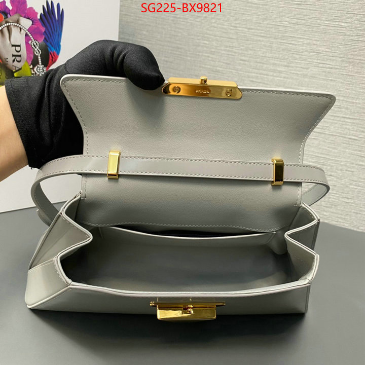 Prada Bags(TOP)-Handbag- best replica quality ID: BX9821 $: 225USD,