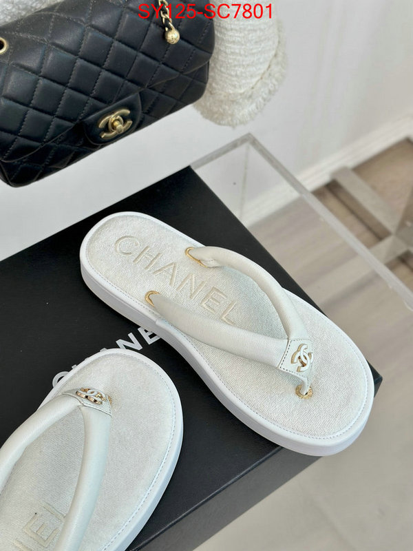 Women Shoes-Chanel exclusive cheap ID: SC7801 $: 125USD