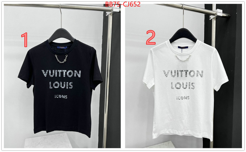 Clothing-LV designer fake ID: CJ652 $: 75USD