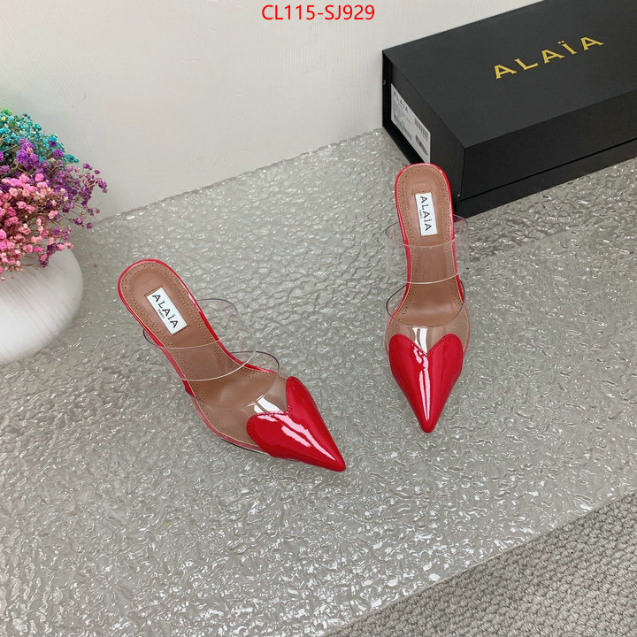 Women Shoes-ALAIA can you buy replica ID: SJ929 $: 115USD