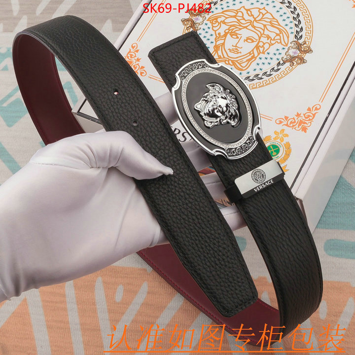 Belts-Versace luxury fashion replica designers ID: PJ482 $: 69USD