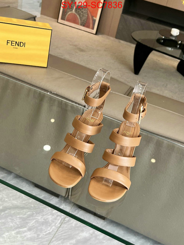 Women Shoes-Fendi is it ok to buy replica ID: SC7836 $: 129USD