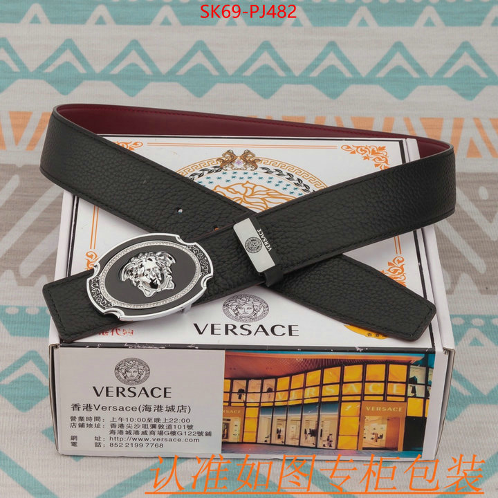 Belts-Versace luxury fashion replica designers ID: PJ482 $: 69USD