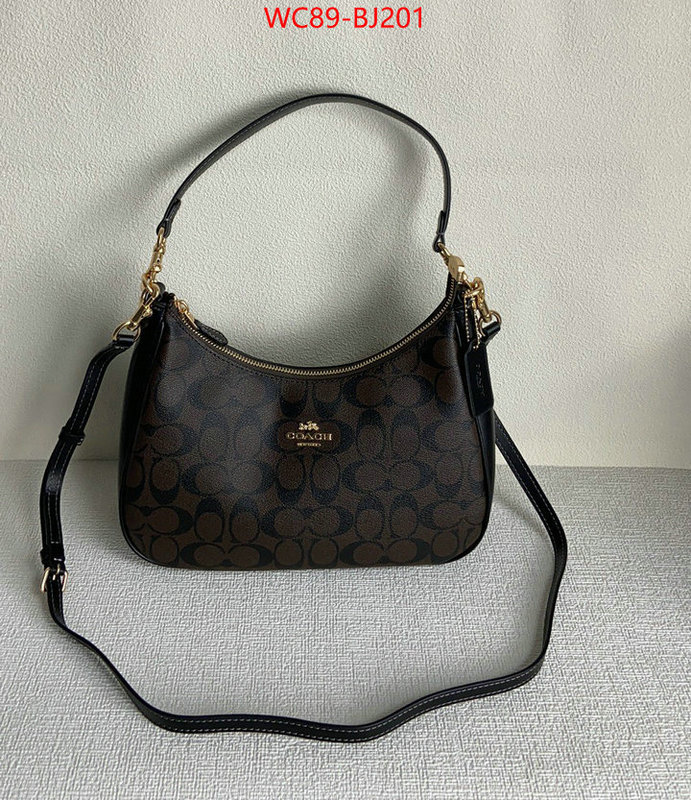 Coach Bags(4A)-Crossbody- mirror copy luxury ID: BJ201 $: 89USD,