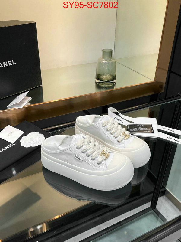 Women Shoes-Chanel high quality perfect ID: SC7802 $: 95USD